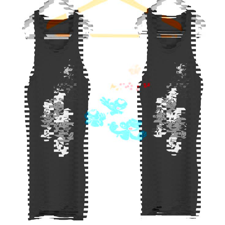 スマーフグループ スマーフ ガーガメル 魅惑のブルーフレンズのファン タンクトップ