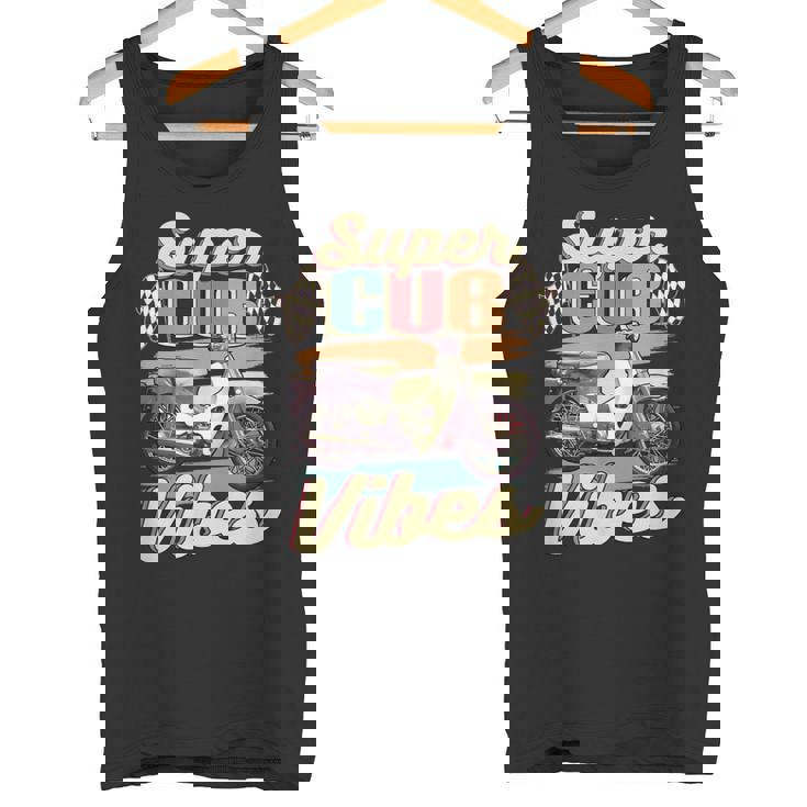 スーパーカブ C100 原付バイク ヴィンテージ バイブ レトロジャパン タンクトップ