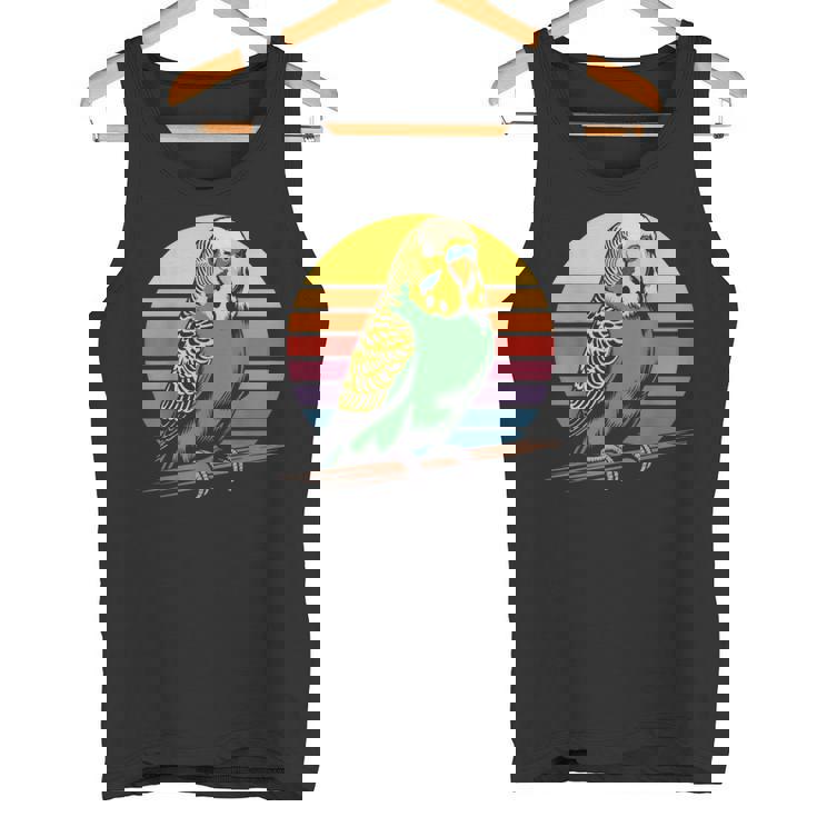 セキセイインコ レトロ セキセイインコ タンクトップ