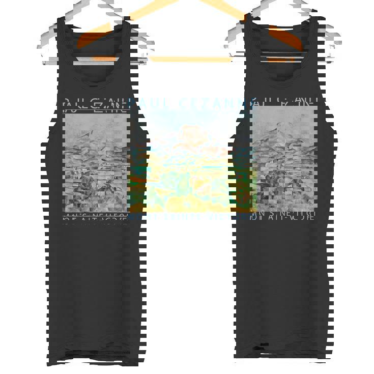 セザンヌ 面白いtシャツ アート 印象派 絵画 メンズ レディース 面白い 服 美術 油彩画 タンクトップ