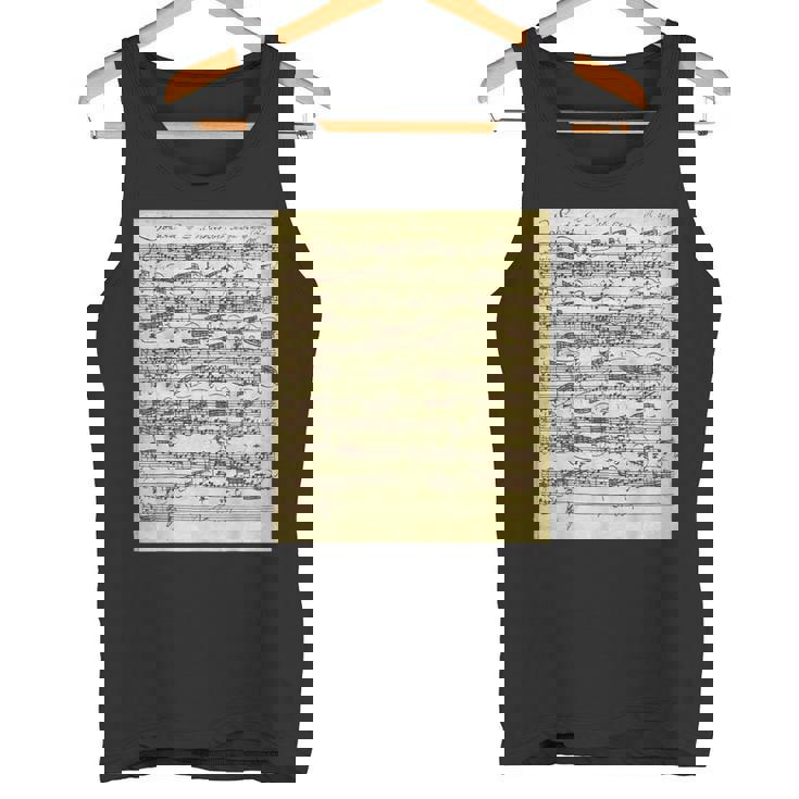 セバスティアン・バッハ ソナタ 楽譜 古典作曲家クラス タンクトップ