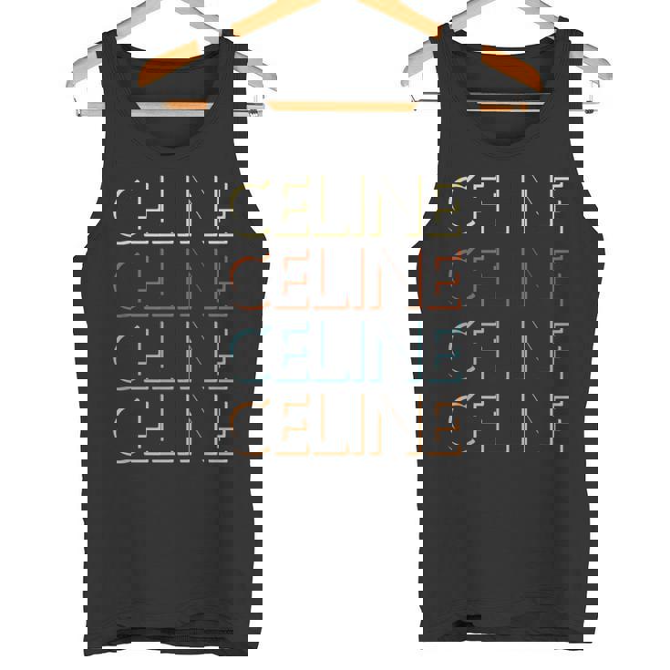 セリーヌ ファーストネーム My オーダーメイド 名前 タンクトップ