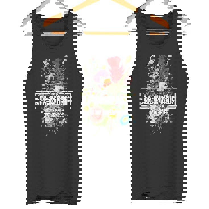 セルフコンパッションは私の超能力ですハイヤーセルフケア心理学 タンクトップ