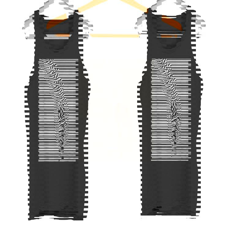 ゼブラ 錯視 メンズ レディース キッズ タンクトップ