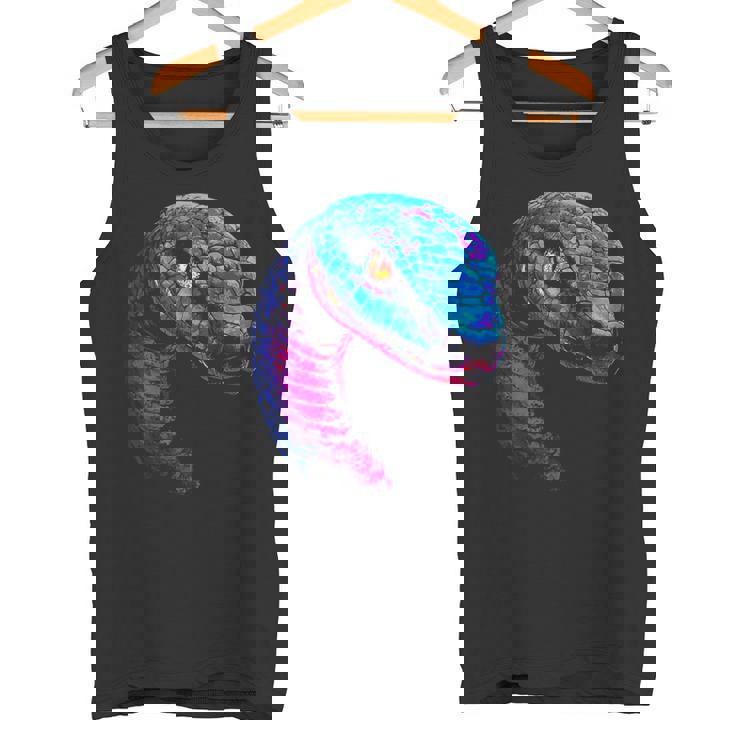 タイパン 動物 モチーフ イラスト タイパン タンクトップ