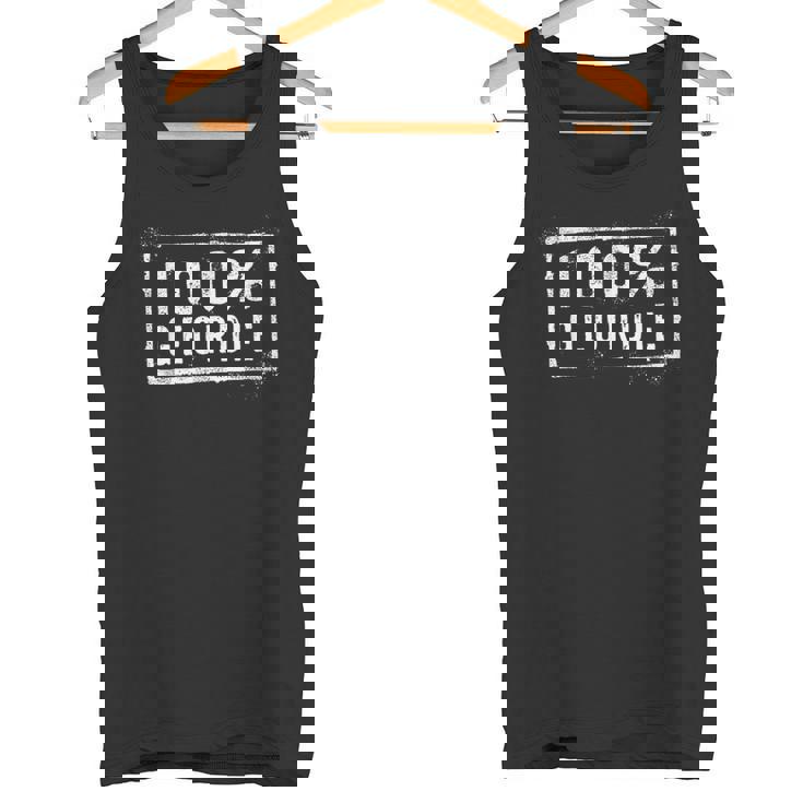 タインの誇り高いジョーディのために、面白いジョーディを着てください タンクトップ