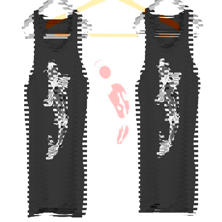 タンチョウサンケ 赤・白・黒鯉 タンクトップ