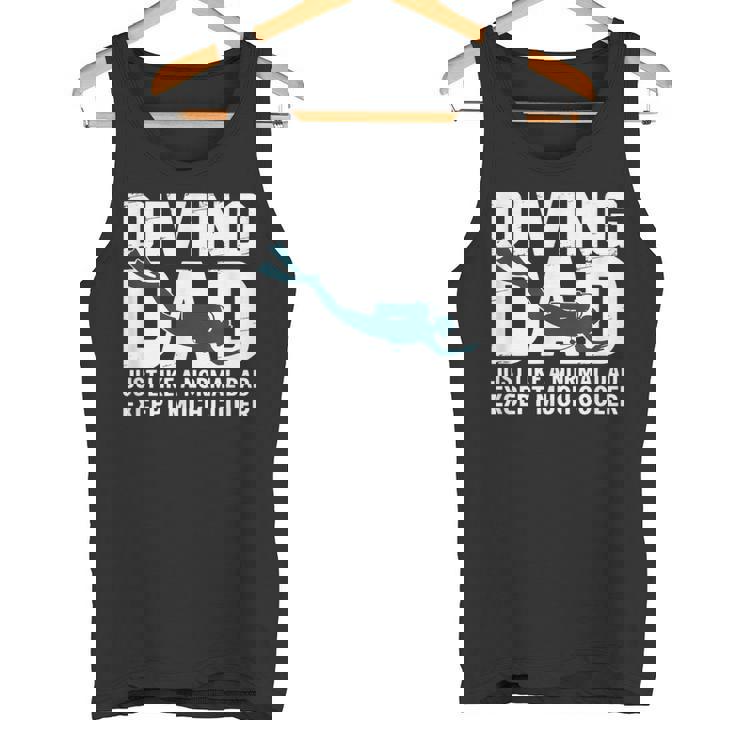 ダイビング お父さん ヴィンテージ スキューバ ダイバー 父 スキューバダイビング タンクトップ