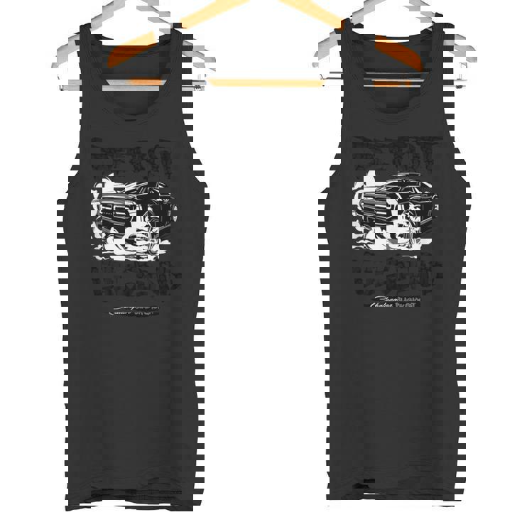 ダッジ・チャレンジャー・ブラック・ゴースト、デトロイト・レジェンド タンクトップ