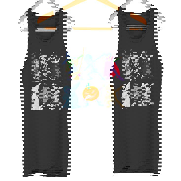 ダビングハロウィン骨格の魔女ヴァンパイアゴーストモンスター タンクトップ