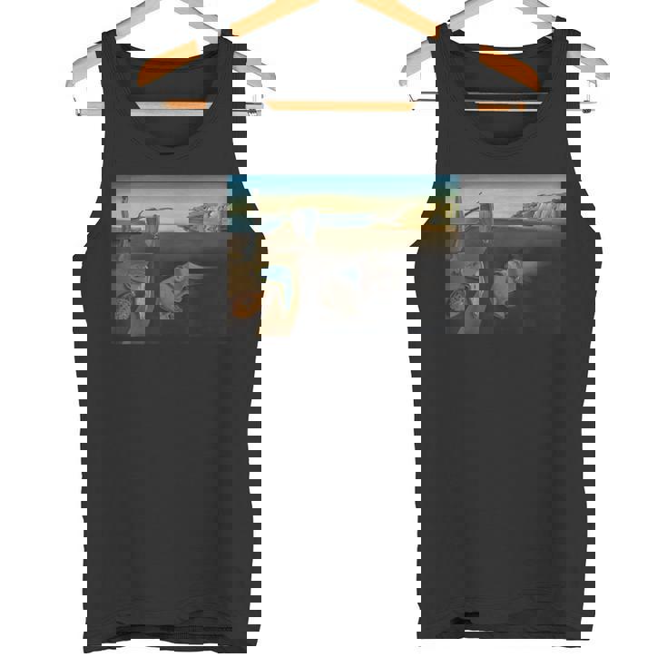 ダリによる有名な絵画の持続性 タンクトップ