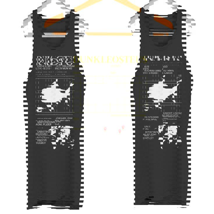 ダンクルオステウス デボン紀の海の怪物 絶滅動物 タンクトップ