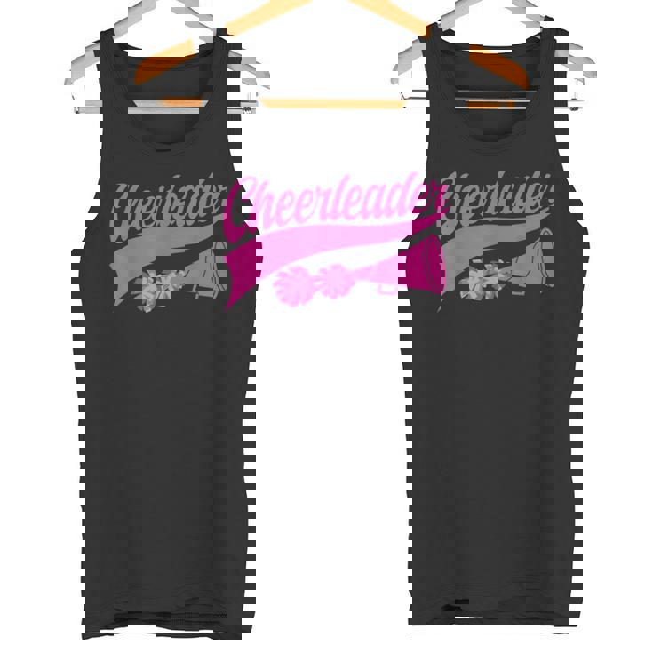 チアリーダー おもしろい チアリーディング チア練習 スポーツチーム タンクトップ