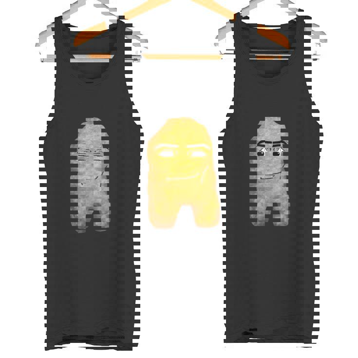 チキンナゲットマンフェイスカウボーイミーム タンクトップ