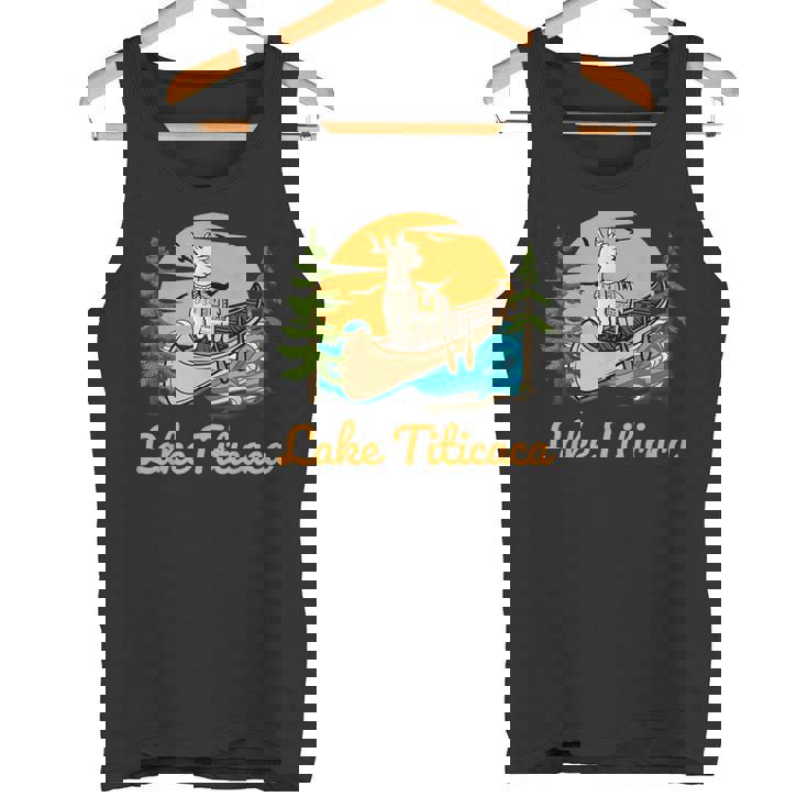 チチカカ湖 タンクトップ