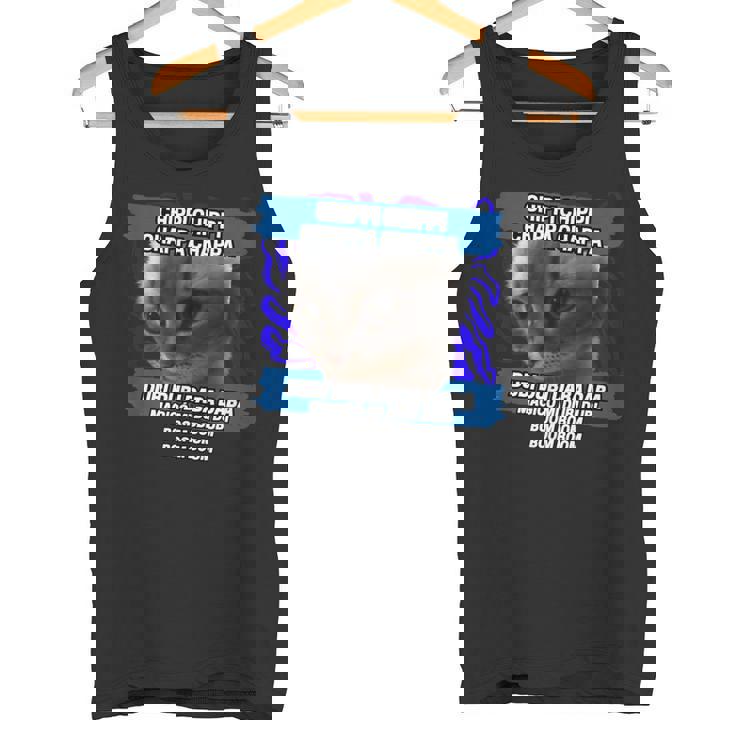 チッピ チッピ チャッパ チャッパ 踊る猫 ミーム タンクトップ