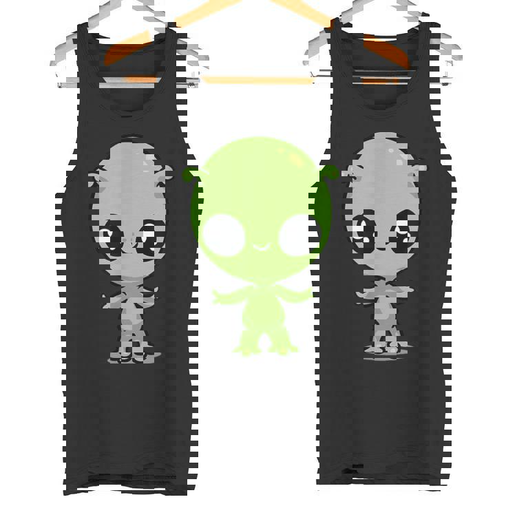 チビ カワイイ エイリアン Ufo 宇宙人 タンクトップ