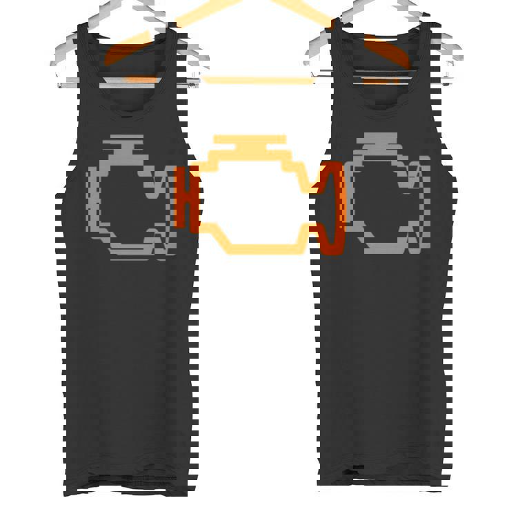 チューナーカー ガイ Ledチェックエンジンライト タンクトップ