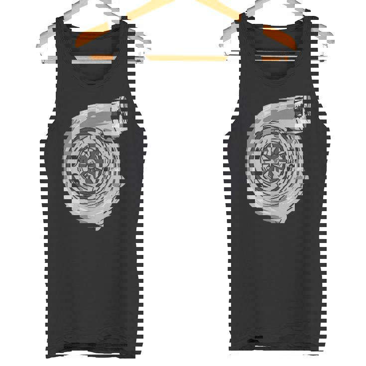 チューニング ターボチャージャー モータースポーツ 車好き 車 ターボ エンジン タンクトップ