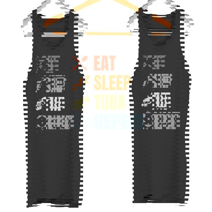 チューバ奏者スケジュール チューバ愛好家 金管楽器 タンクトップ