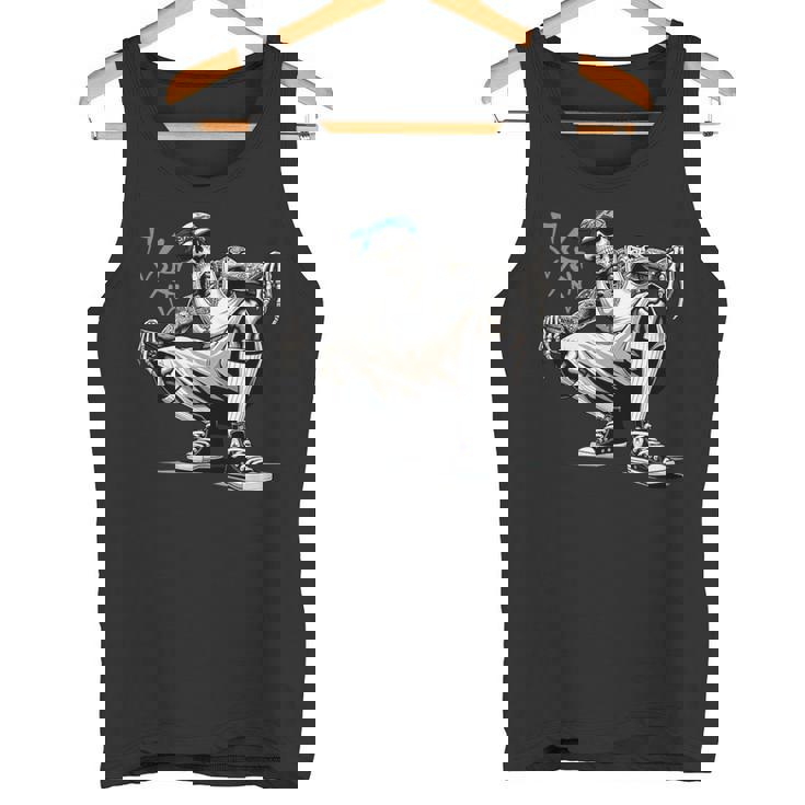 チョロ チカーノ ホーミー クール メキシカン ギャング スケルトン ローライダー タンクトップ