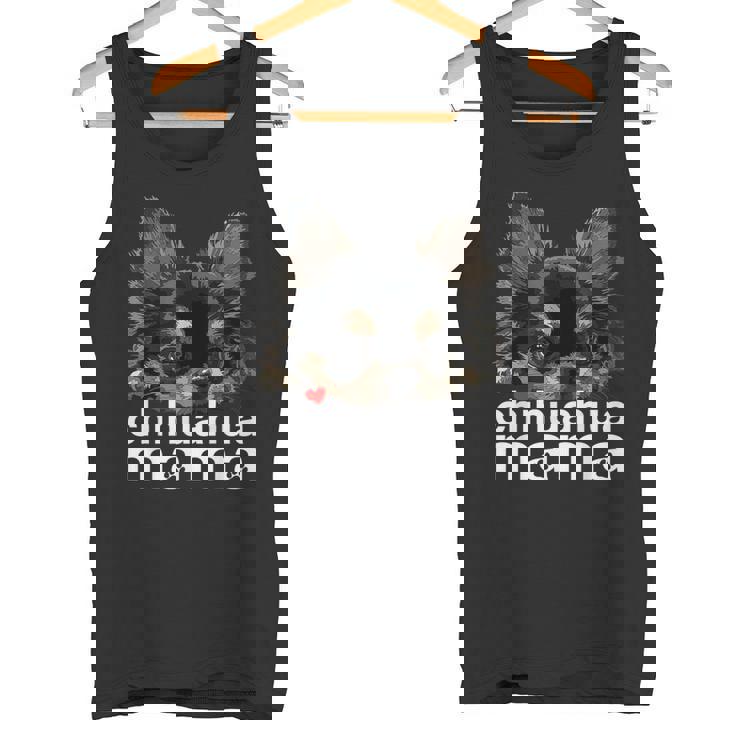 チワワ ママ チワワ 長髪 ママ ママ チワワ 犬 タンクトップ