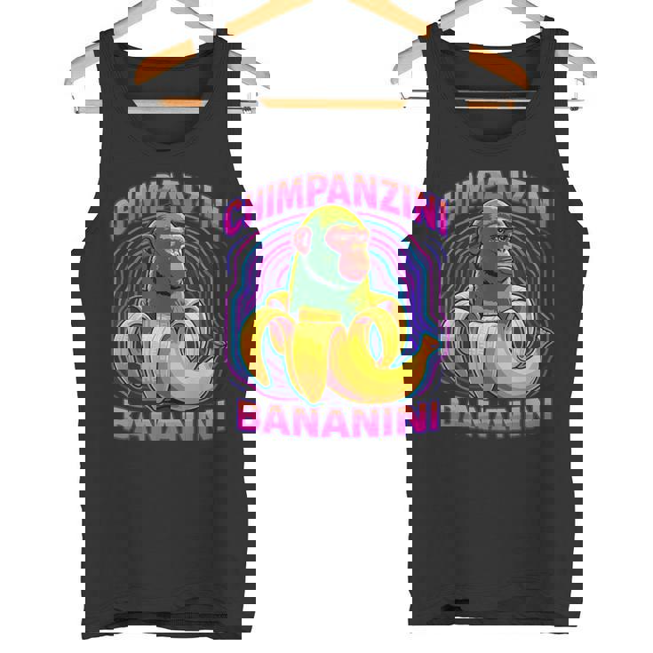 チンパンジーニ バナニーニ イタリアのブレインロットミーム タンクトップ