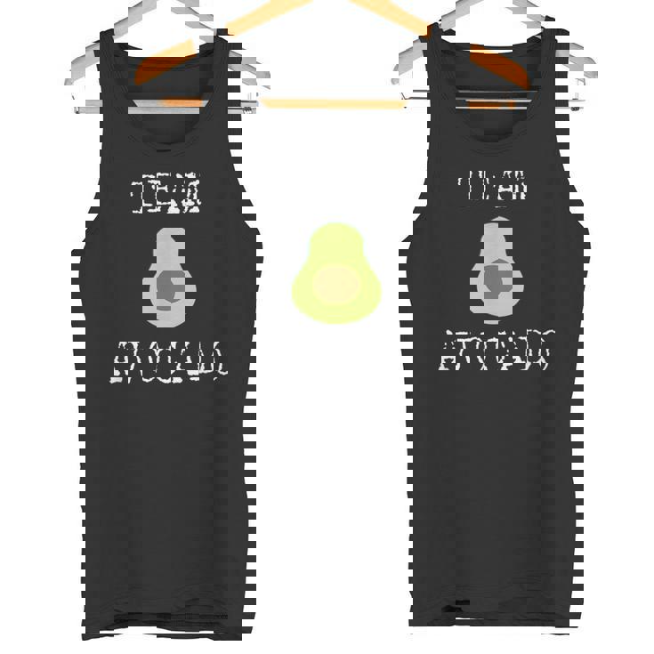 チームアボカドtシャツ 面白いアボカドシャツ ビーガン タンクトップ