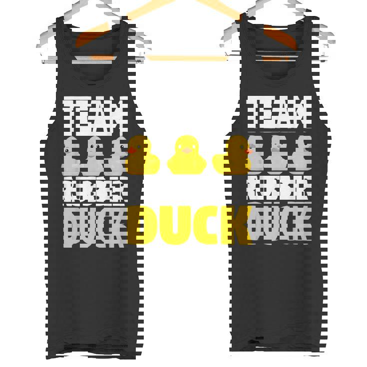 チームラバーダックラバーダック。 タンクトップ