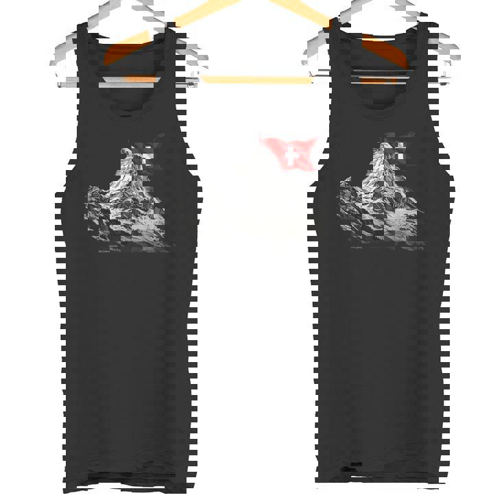 ツェルマットのマッターホルン スイス アルプス山脈 タンクトップ