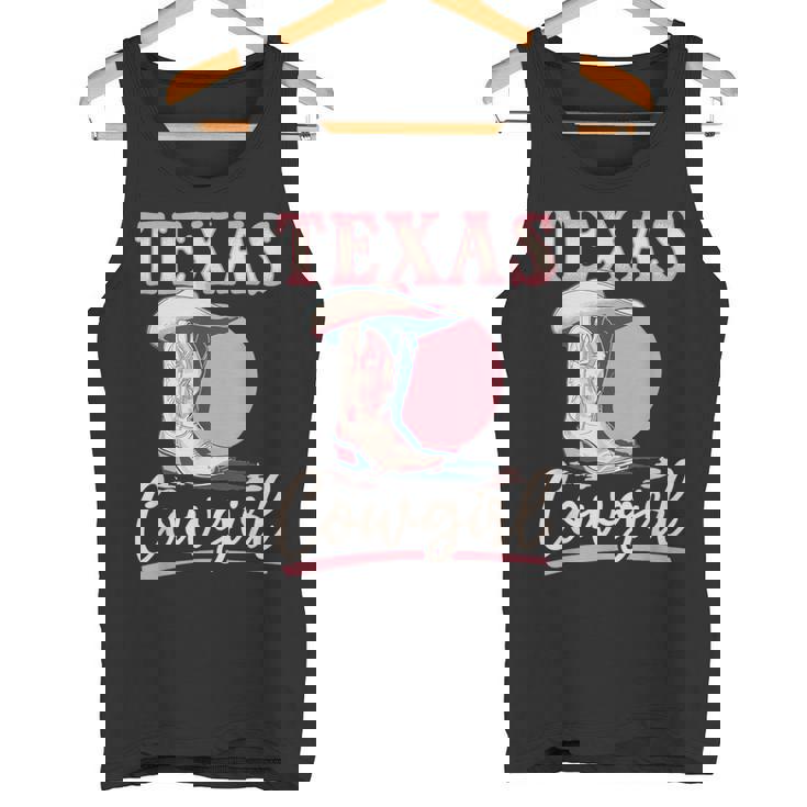 テキサス カウガール デザート ウエスタン テキサス カウガール タンクトップ
