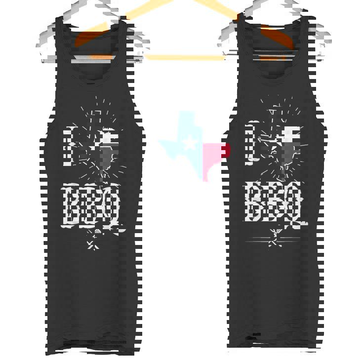 テキサス州旗 バーベキューギフト テキサスバーベキュー タンクトップ