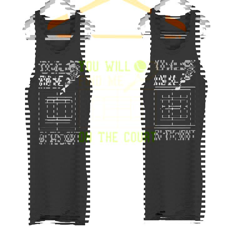 テニスコート テニスプレーヤー おもしろ名言集 タンクトップ