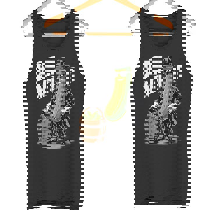 ディル ウィズ イット ピクルス キュウリ ピクルス おもしろピクルス タンクトップ