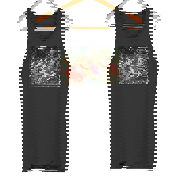 デカメロンの物語 ジョン・ウィリアム・ウォーターハウス タンクトップ