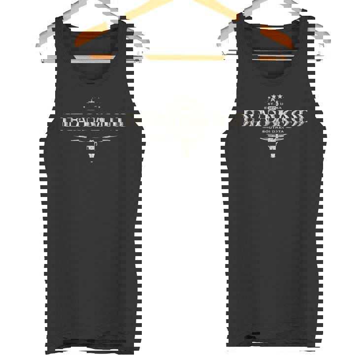 デッドウッド サウスダコタ 1876、ヴィンテージで流行に左右されない記念品。 タンクトップ