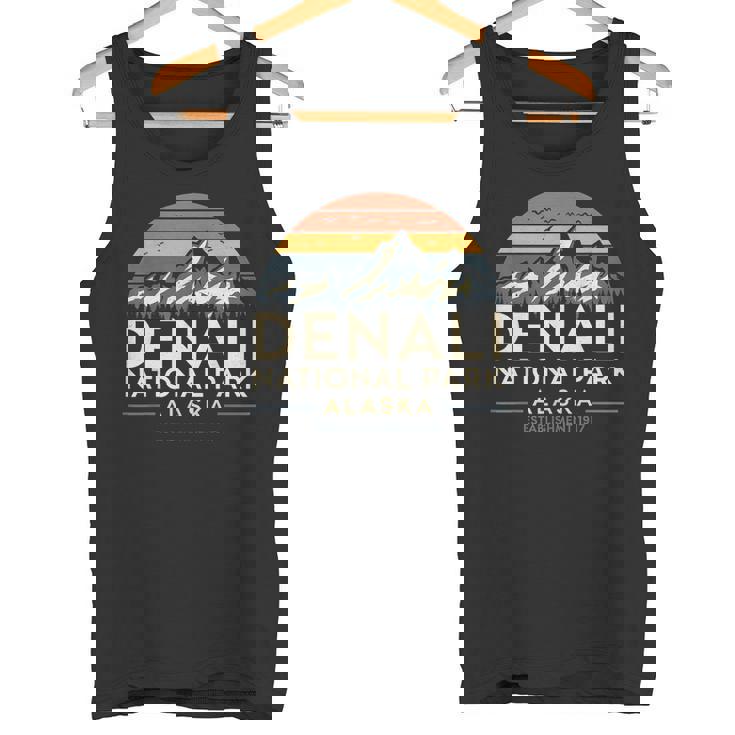 デナリ国立公園 アラスカ ハイキング キャンプ 山 お土産 タンクトップ