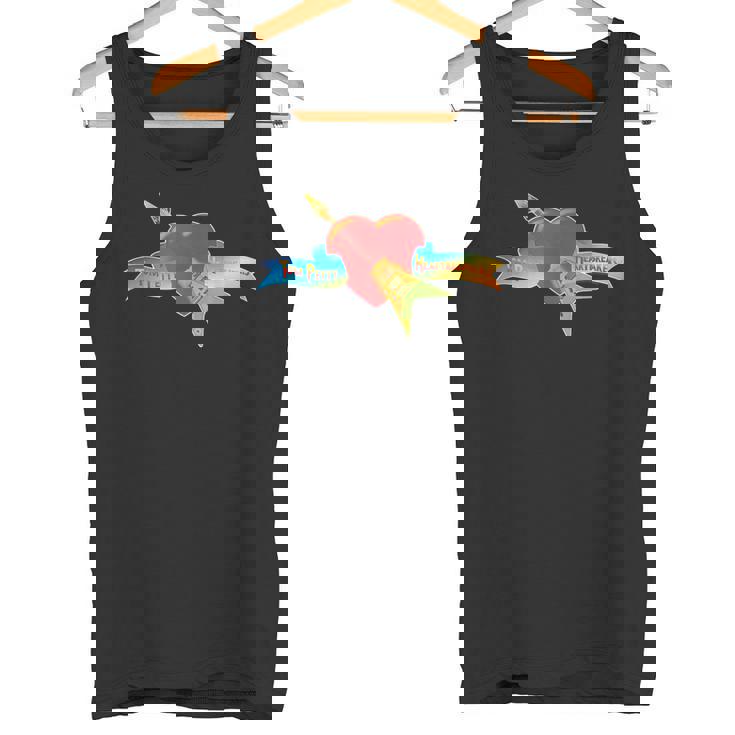 トム・ペティとハートブレイカーズのクラシックロゴ。 タンクトップ