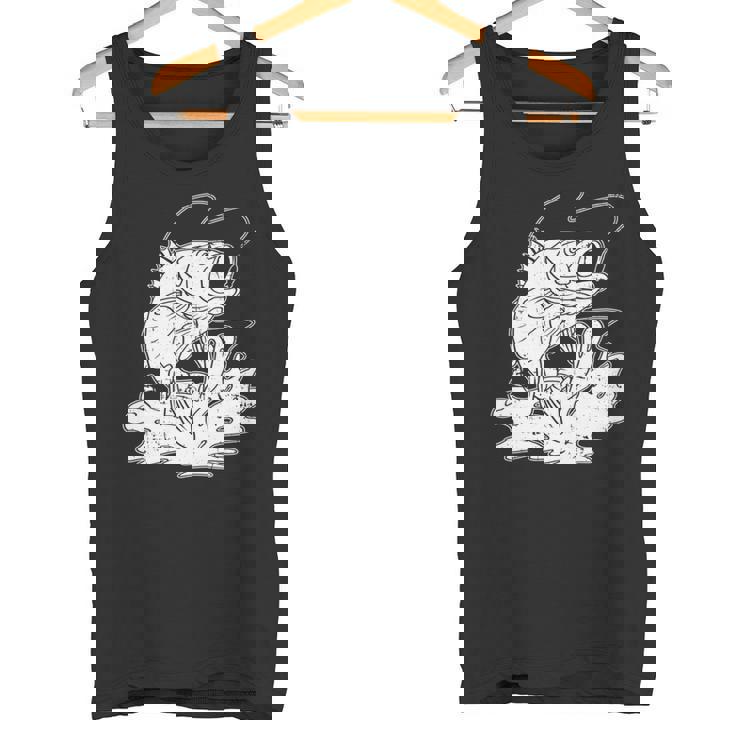 トラウト フィッシング シーバス フィッシャーマン 釣り竿 長袖tシャツ タンクトップ