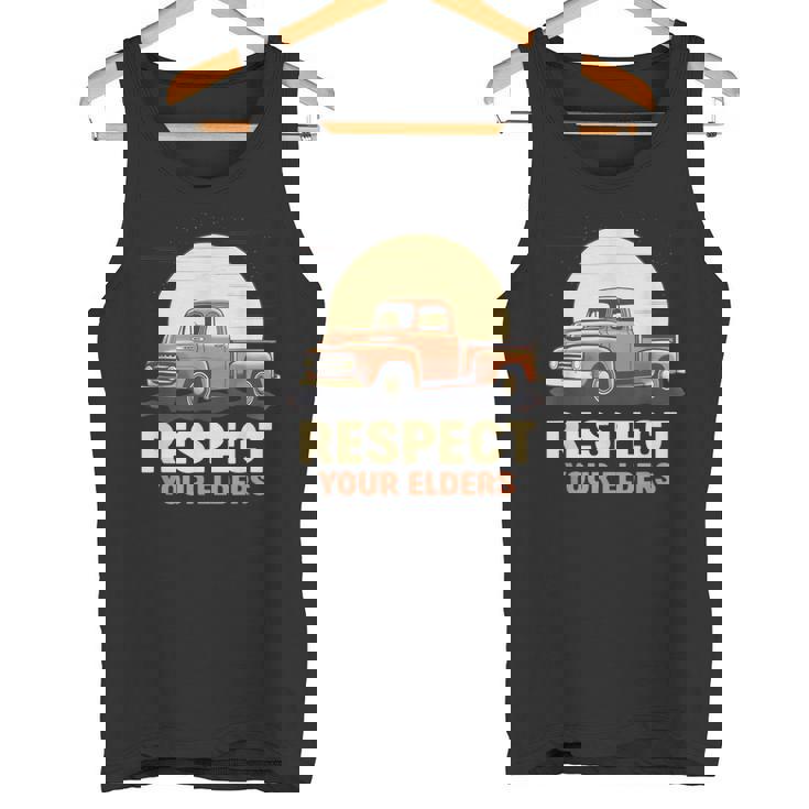 トラック ヴィンテージ オールド クラシック 学校 アメリカン ピックアップ レトロ ファーム タンクトップ