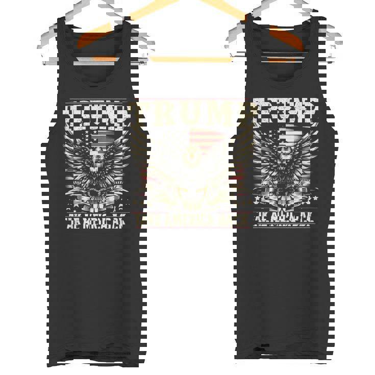 トランプ 2024 テイク・アメリカ・バック トランプ大統領 タンクトップ