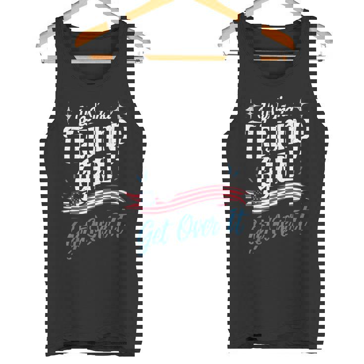 トランプガールレッドtシャツ ドナルド・トランプ大統領2024 タンクトップ