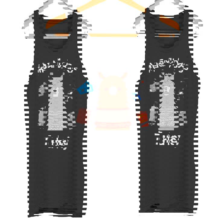 トルコ アルパカ マイバッグ ラマ アルパカ トルコ タンクトップ