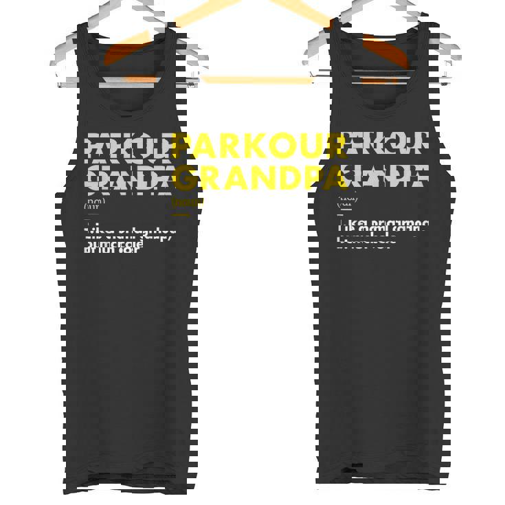 トレーサー・グランパ・デフィニション・パルクール タンクトップ