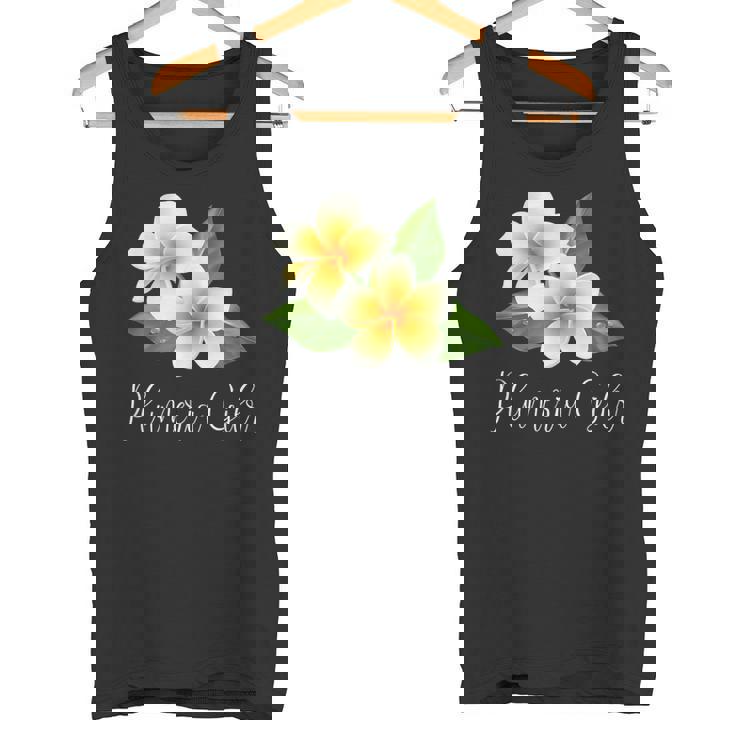 トロピカルプルメリアフランジパニー タンクトップ