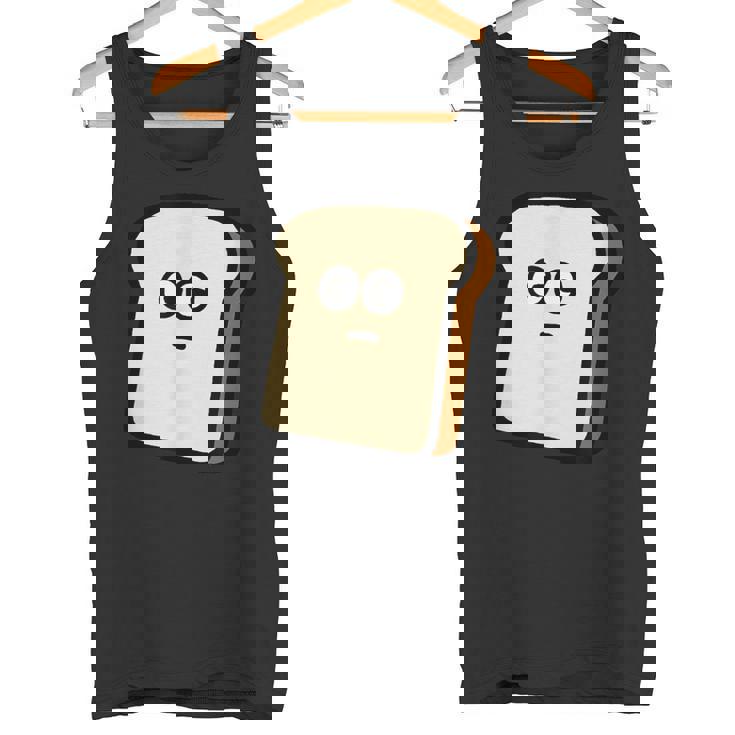 トーストくん パン 食パン かわいい イラスト ゆるキャラ メンズ レディース キッズ タンクトップ