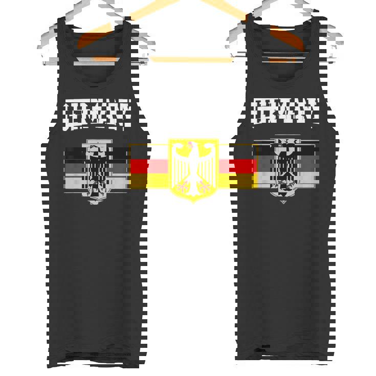 ドイツの国旗 ドイツの国章 タンクトップ