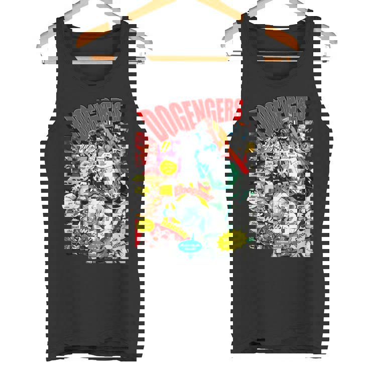 ドゲンジャーズ コミック風 タンクトップ