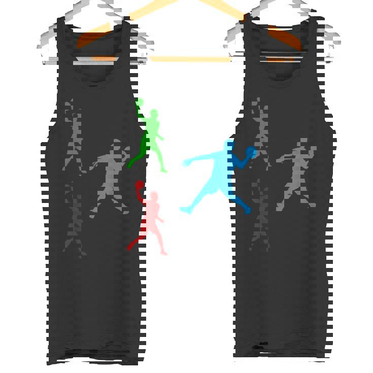 ドッジボール シルエット ドッジボール プレイヤーシルエット ドッジボール タンクトップ