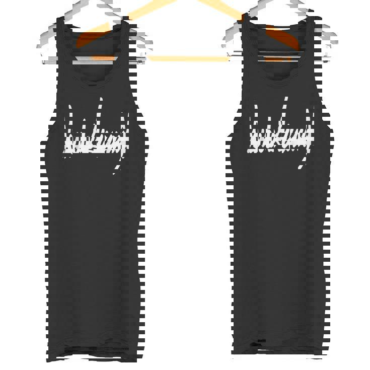 ドナルド J トランプ サインtシャツ タンクトップ